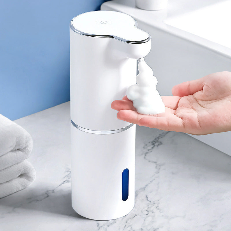 Smart Bathroom Essentials: High-Quality ABS Automatic Foam Soap Dispenser with USB Charging