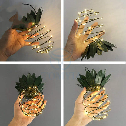 Waterproof Garden Pineapple Solar Lights