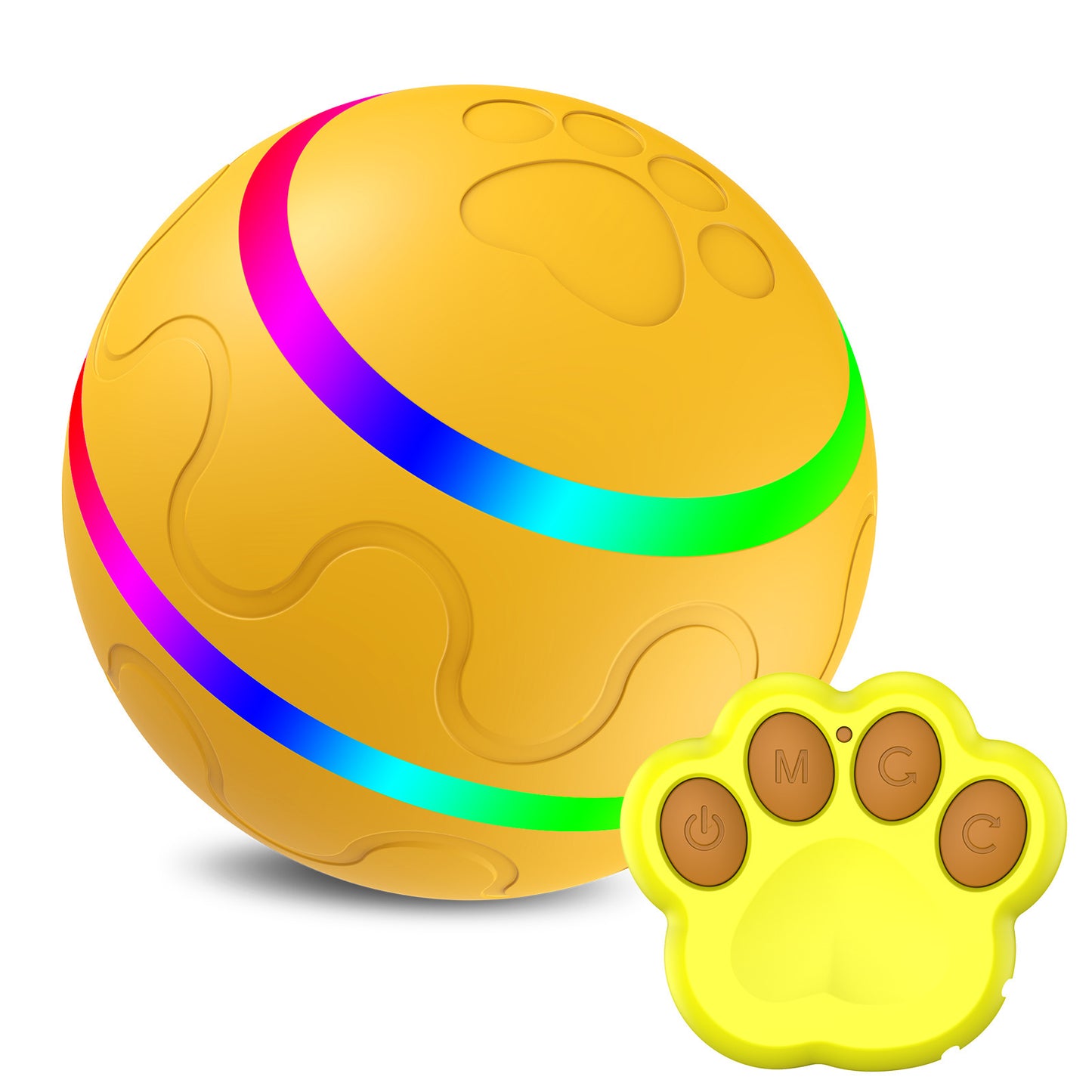 Wicked Ball - Interactive USB Cat Toy for Endless Fun