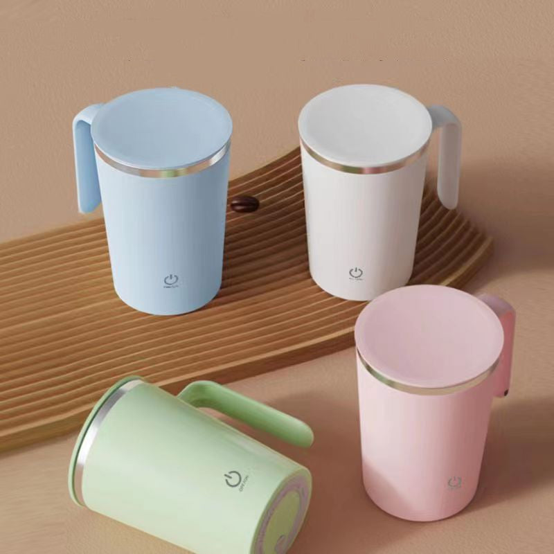 Electric Automatic Mixing Coffee Mugs