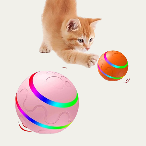 Wicked Ball - Interactive USB Cat Toy for Endless Fun