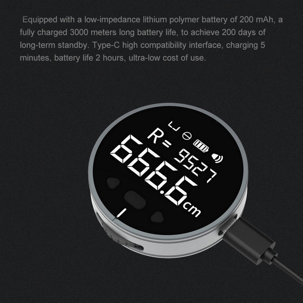 Digital Tape Measure - Electronic Measuring Ruler for Distance Measurements