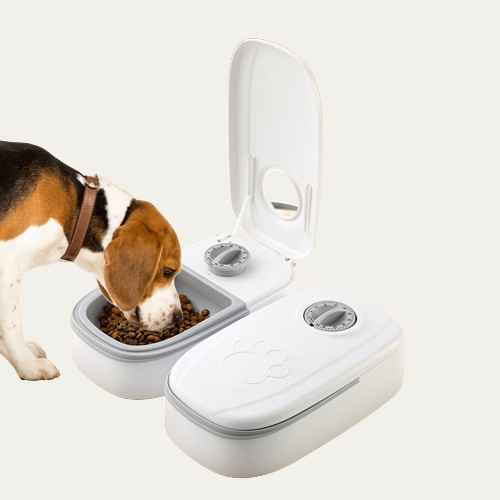 Stainless Steel Automatic Pet Feeder - Perfect for Busy Pet Owners!