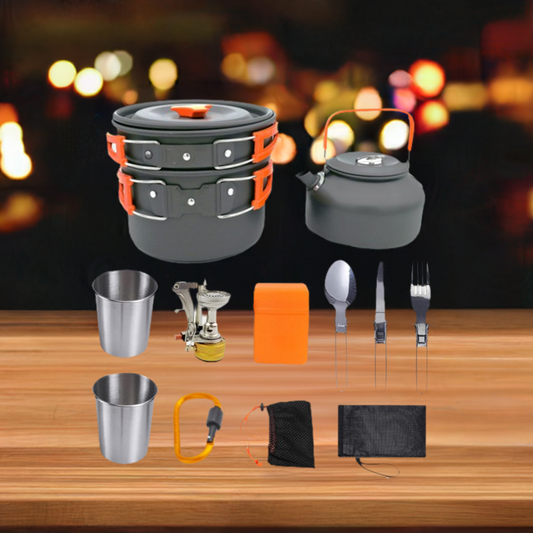 Portable camping cooker stove